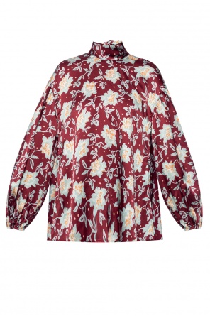 Patterned top with tie fastening, zdjęcie 1 Patterned top with tie fastening od Chloe